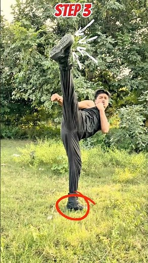 How to Do the Question Mark Kick ⚡ | Step by Step#martialarts #muaythai #taekwando #shorts #viral