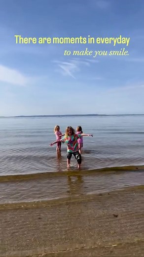 This really made me chuckle 🤭 Oh Amelie 🤗 Much fun was had by all - apart from when trying to get to the beach - as a certain little person decided she didn’t want to go. Said little person then had so much fun - on the beach that she didn’t want to go to - and decided she didn’t want to leave the beach when it was time to go. And another little person cried most of the way home as she wanted to go with @daddy_to_triplets_and_bro to collect Felix instead of coming home for lunch with me. And t