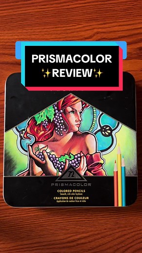 My HONEST review of Prismacolor pencils after having used them for like 2 years. Are they the best colored pencil? PROS: vibrant color, easy to blend, and they layer perfectly. CONS: A little pricey, sometimes they have breakage issues. #Prismacolor #prismacolorpencils #prismacolorreview #coloredpencil #arttok #traditionalart #honestreview #prismacolorpencilsreview #colouringpencils #fyp #foryou #fypツ