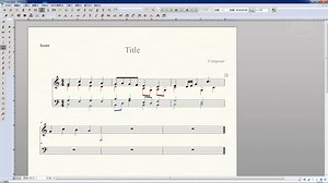 Finale打谱软件教程22 音符分层输入