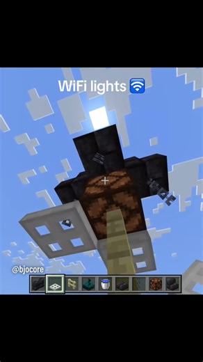 How to make WiFi lights in Minecraft #minecraft #gaming #minecrafttutorial