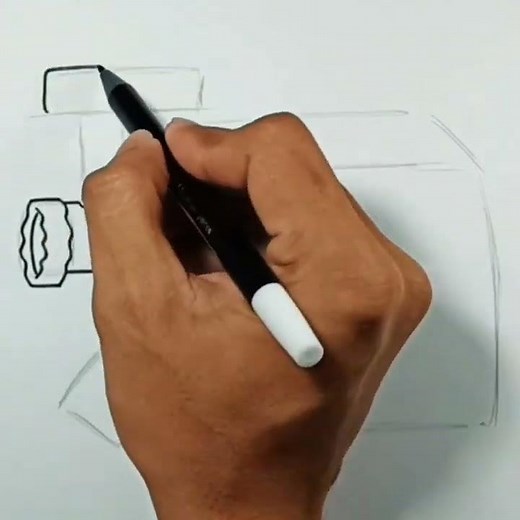 How to draw Meat Grinder #shorts