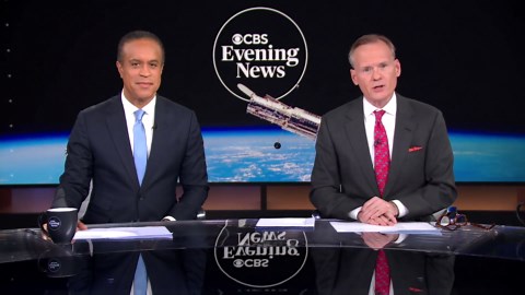 Hubble Telescope captures cosmic collision from 50 million years ago