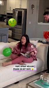 795K views · 9.1K reactions | Fart spray helium prank on my wife 藍 | HAMMY T.V | Facebook