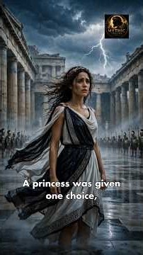 The Princess Who Chose Death Over Betrayal | Antigone's Tragic Story | Greek Mythology