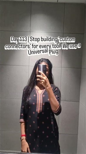 Day 113 | Stop building 'custom connectors' for every tool. We use a Universal Plug