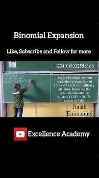 Binomial Expansion of (1+3x)³ + (1-3x)³ and (2+x)⁴