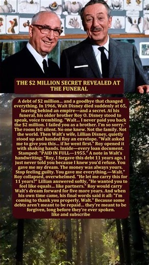 THE $2 MILLION SECRET REVEALED AT THE FUNERAL
