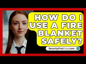 How Do I Use A Fire Blanket Safely? - SecurityFirstCorp.com