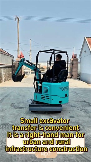 excavators are maneuverable and steer smoothly, making them the ideal choice for small-scale project