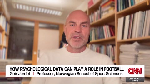 How psychological data can play a role in football
