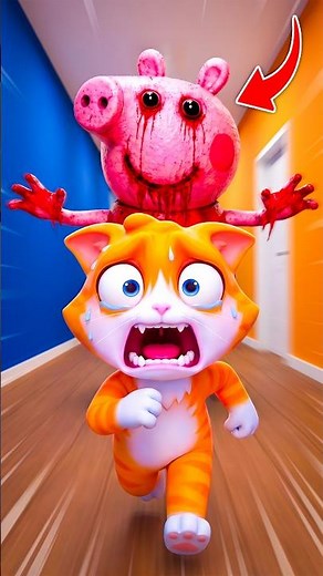 CAN YOU SURVIVE CURSED PEPPA PIG?! 🙀#iamcat
