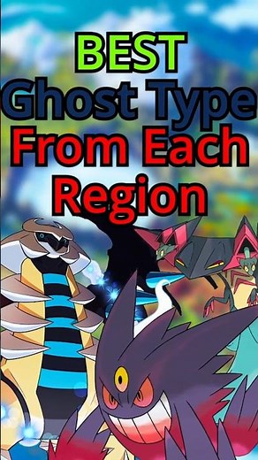 Best Ghost Pokémon From Every Region — Who’s the Scariest? 💀