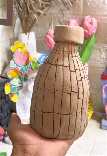 DIY Pinterest Inspired Vase - Final Assembly