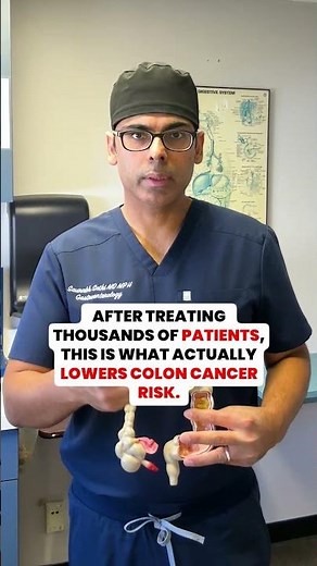 Here are 5 things that actually lower colon cancer risk ⚠️‼️
