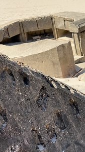 11K views · 2K reactions | WRECKED GERMAN BUNKER ON FRENCH BEACH...