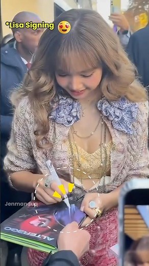 Rosé Signature vs Autograph 💀!! #blackpinkedit #lalisa #rosé