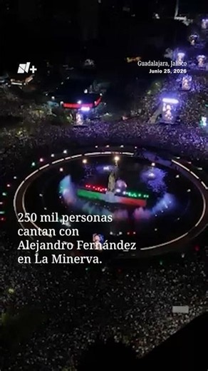 250 Mil Cantan con Alejandro Fernández en La Minerva