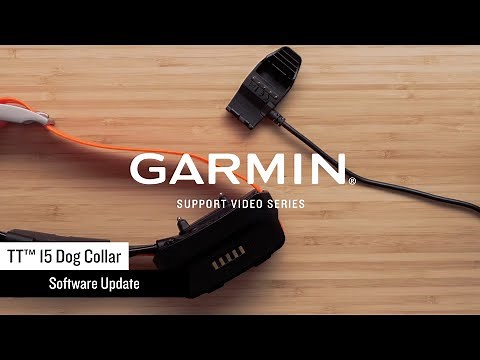 Garmin Support | TT™ 15 Dog Collar | Updating Software