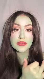 Mehron and chicken nuggies go hand in hand (literally) 欄 watch as @mirandablake41 transforms into her version of Elphaba using our Pastel Green CreamBlend  | Mehron Makeup | Facebook