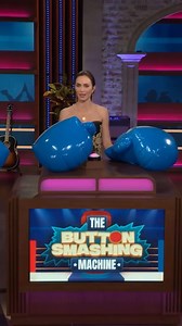 675K views · 8.6K reactions | Could these gloves BE any bigger?  Dwayne Johnson & Emily Blunt go fist-to-fist with Kelly in a game of The Smashing BUTTON Machine! 壘 | The Kelly Clarkson Show | Facebook