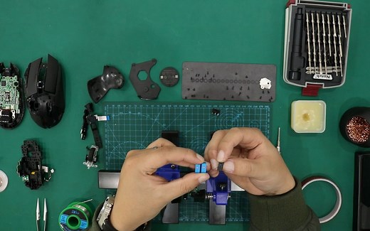 [VLOG] 闲来无事，修个鼠标 罗技G502 连点 双击