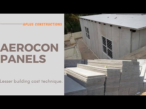 Aerocon Panels Construction ||How to install aerocon panels|| #aerocon #panels #construction #rrr