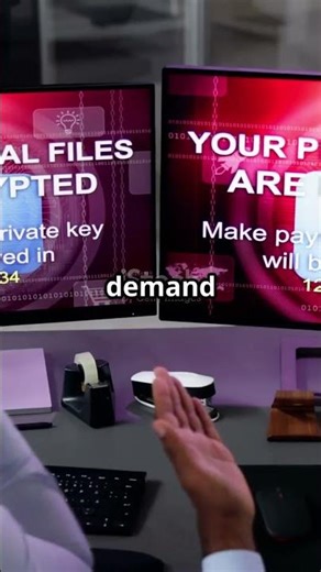 Ransomware Attack: Real Life Chaos! #cybersecurity #hackers #ethicalhacking #tech #pentest #infosec
