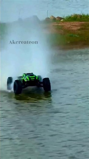 Traxxas XRT Rc car Run on water 🌊|| ₹50 how to make video #remotecontrol #traxxas#shortvideo #diy