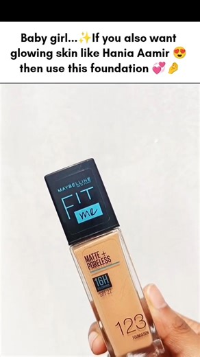 Maybelline fit me matte poreless foundation