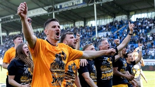 Dresden feiert Zweitliga-Aufsteiger Dynamo