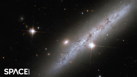 Hubble captures amazing view of spiral galaxy that is 30 million light-years away