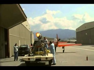 Fiery View of V1 Pulse Jet Engine Run