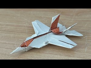 Origami F-35A Lightning II tutorial