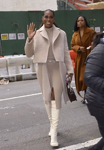Issa Rae - Arrives at the Today Show in New York 10/16/2023 • CelebMafia