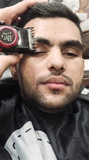 Satisfying ASMR Eyebrow Trim with Amazon Trimmer✨😱 #shorts