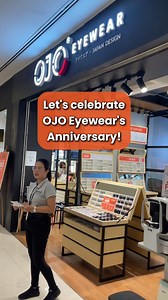 OJO Eyewear’s Anniversary Sale is kicking off from September 28-29, and it's going to be MASSIVE! 😲 Get ready for the biggest discounts, the most thrilling prizes, and exclusive perks that you won’t find anywhere else. ⭐ Participating branches: Gateway Mall, Robinsons Palawan, Robinsons Imus, SM City Pampanga (official), and SM City Puerto Princesa Don’t miss your chance to save big and celebrate with us like never before! 😀 Read the full mechanics at bit.ly/OJOAnniversary. Per DTI Fair Trade 