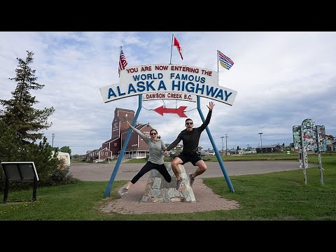 Driving the ALASKA HIGHWAY from Dawson Creek, BC to the Yukon!