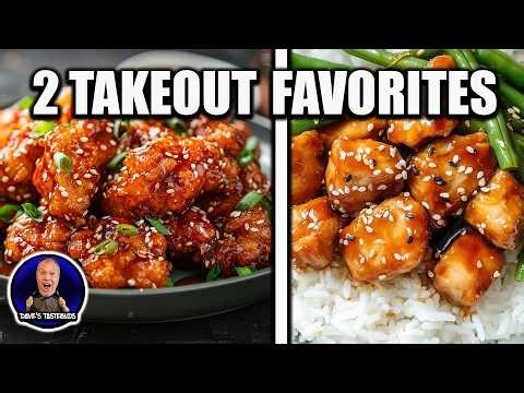 Healthy vs Crispy Chicken! String Bean Chicken & Sesame Chicken at Home