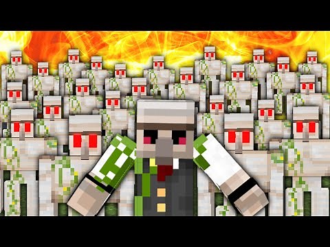 【マイクラ】『最強ゴーレム軍団』を従えエンドラを討伐せよ!!【おんりーだってチートしたい！】