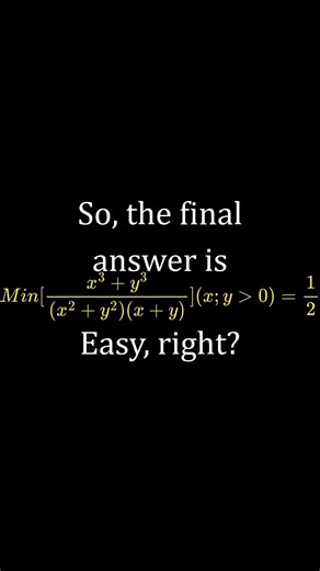 The elegant solution to this tricky minimization problem p2