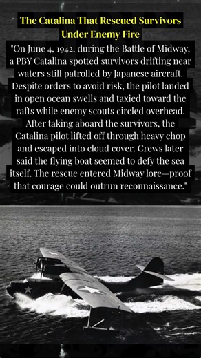 The Catalina That Rescued Survivors Under Fire