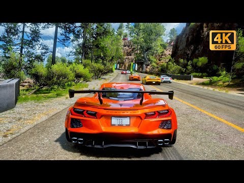 Chevrolet Corvette VS Track Toys | Forza Horizon 5 Steering Wheel Gameplay