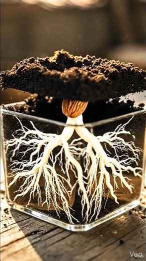 From Almond 🌰 to Life 🌱 | Real Time-Lapse Growth