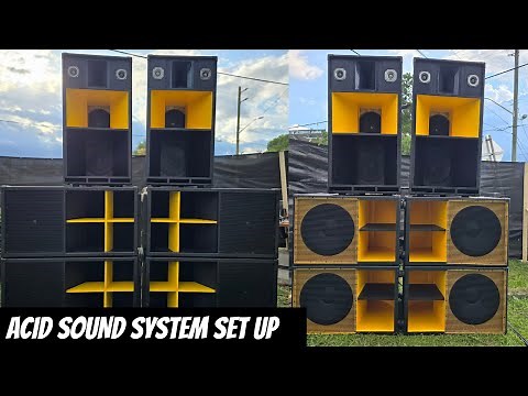 SOUND SYSTEM SET UP AND SOUND CHECK