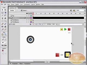 Adobe Flash Tutorial - How to ActionScript Scripting Work - Flash Tutorials For Beginners