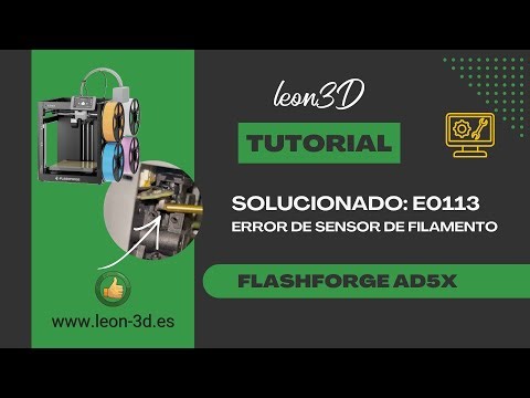 SOLUCIÓN FLASHFORGE AD5X: E113
