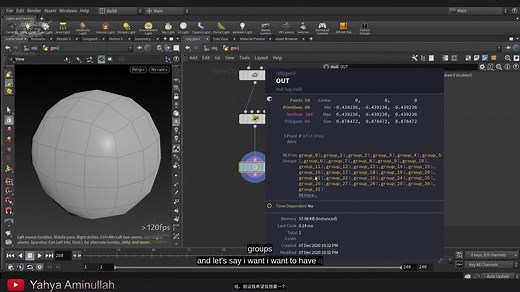 Houdini使用Python提取分组Houdini Tutorial : Python Group Extractor