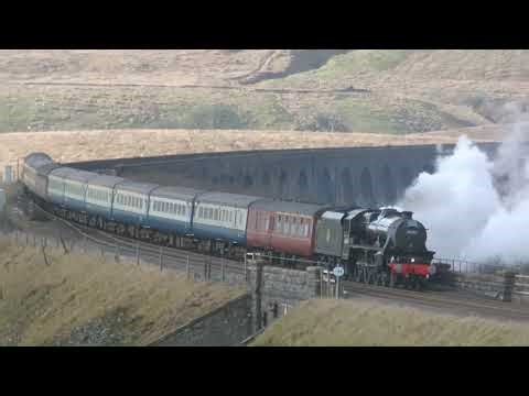 LMS Black 5 '45407' The Lancashire Fusilier Hauls The Winter Cumbrian Mountain Express 28/02/26