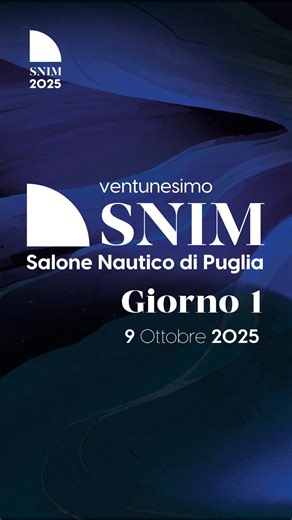 🌊 Ieri è iniziato il viaggio dello SNIM 2025. Una prima giornata intensa, segnata da entusiasmo, incontri e da un momento che segna la storia del nostro Salone. Durante la cerimonia inaugurale, il Presidente dello SNIM Giuseppe Meo e il Presidente di Confindustria Nautica Piero Formenti hanno firmato il protocollo d’intesa che riconosce ufficialmente lo SNIM come appuntamento di riferimento nazionale per il comparto nautico. Un traguardo importante, per noi e per tutto il Mezzogiorno. Brindisi 